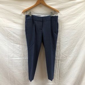 Blue ankle length work/dress pants